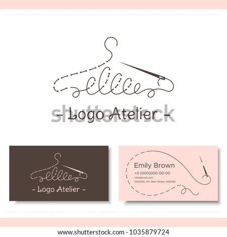 women clothing logo for business card