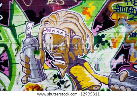 Illegal Graffiti Newtown Australia Stock Photo 12995311 - Shutterstock