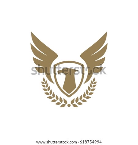 Army Military Logo Design Vector Stock Vector 618754994 - Shutterstock