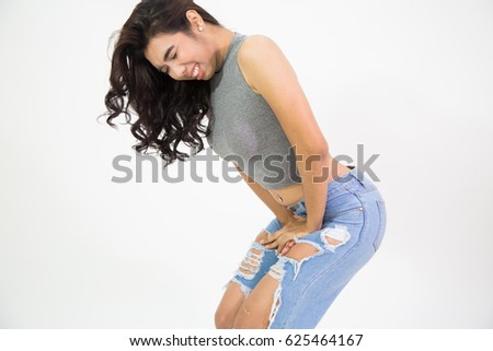 Women holding piss Asian butt sexiest