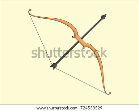 Bow N Arrows Stock Vector 14990329 - Shutterstock