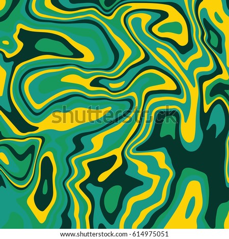 Green Marble ink texture acrylic painted waves texture background, Colorful psychedelic background,