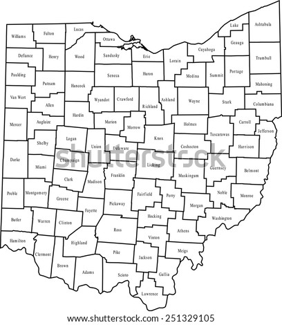 Ohio Stock Vectors, Images & Vector Art | Shutterstock