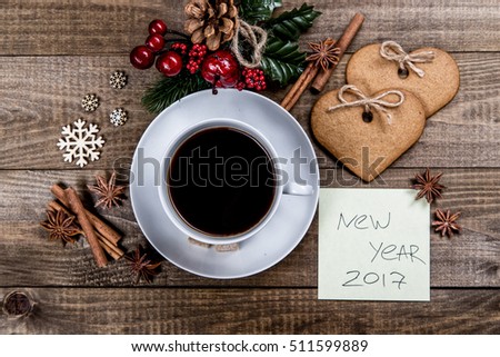 happy new year 2017 coffee