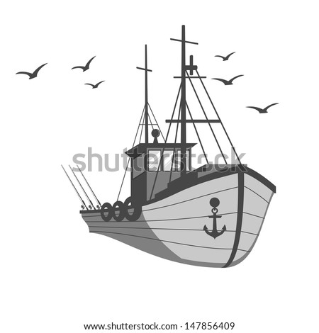 Fishing ship