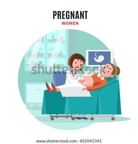 Hospital documents pregnancy results