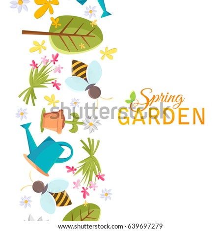Garden Design Graphics spring garden design poster images tree stock vector 622899830 Garden Design Graphics spring garden design poster images tree stock vector 622899830