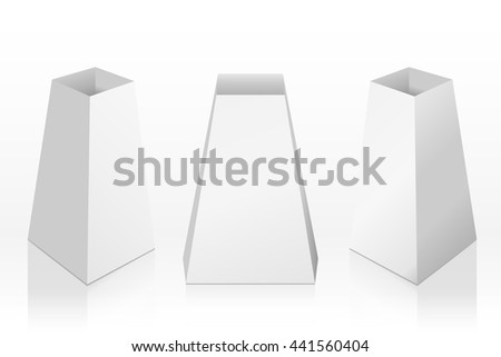 blank table tent isolated on white stock vector 441560404 shutterstock blank table tents