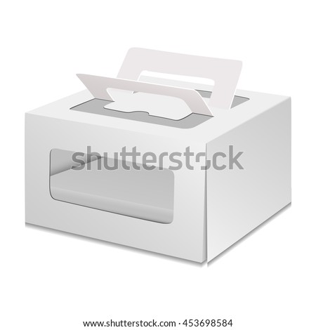 cake box with handle template Free template | fun stuff to do.