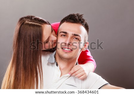 https://thumb7.shutterstock.com/display_pic_with_logo/175351/368434601/stock-photo-woman-kissing-man-in-cheek-wife-and-husband-flirting-happy-joyful-couple-good-relationship-368434601.jpg