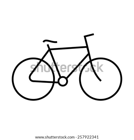 Stick Figure Girl Mounted Bike Sport Stock Illustration 206956537 ...