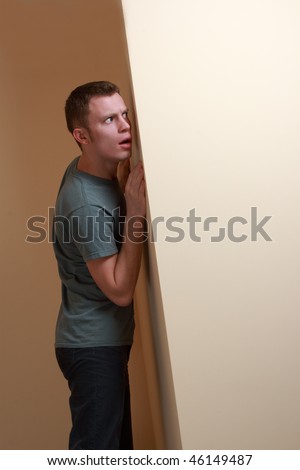 Hiding Scared Stock Photos, Images, & Pictures | Shutterstock