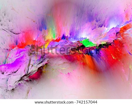 Paint Color Splash Background Stock Photo (Edit Now) 742157044