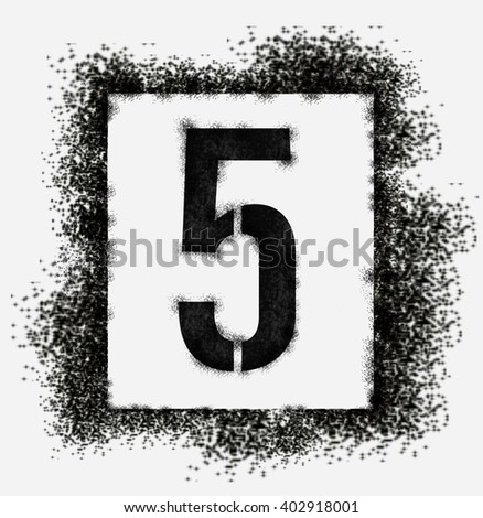 Graffiti Numbers Stock Images, Royalty-Free Images & Vectors | Shutterstock