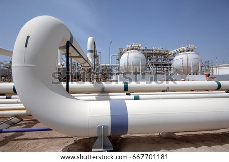 refinery installation