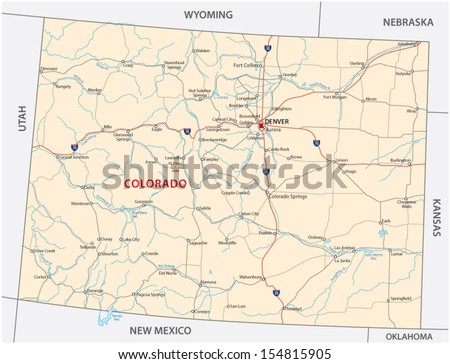 Colorado Map Stock Photos, Images, & Pictures | Shutterstock