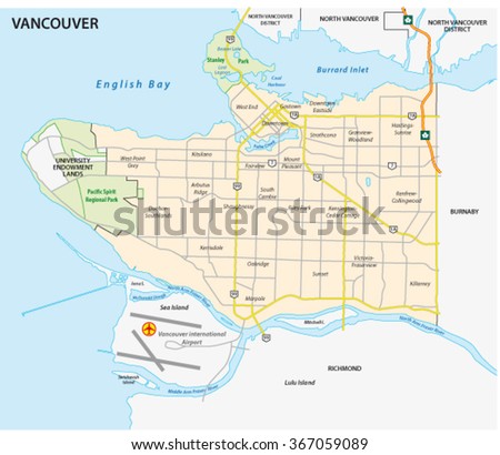 Vancouver Map Stock Images, Royalty-Free Images & Vectors | Shutterstock