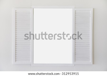 Open Window Frame Open Window Frame