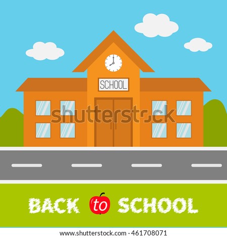School Window Clipart school building clock windows city construction stock vector School Window Clipart school building clock windows city construction stock vector