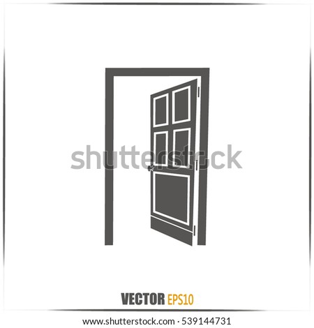 Open Door Black And White Open Door Black And White