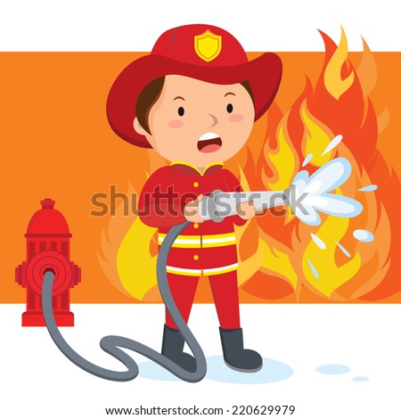 Image result for clip art of putting out fires