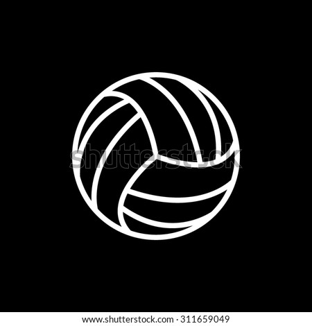 Sport Balls Black White Icons Football Stock Vector 172709690 ...