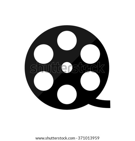 Icon Film Reel Stock Vector 532574380 - Shutterstock