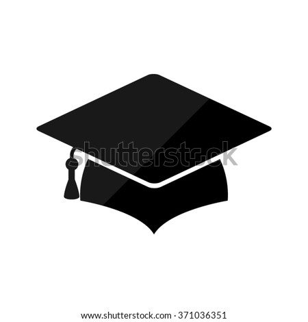 Congratulations Hat Graduation Line Icon Vector Stock Vector 247365610