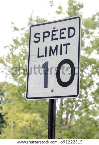 Speed Limit Sign Stock Images, Royalty-Free Images &amp; Vectors | Shutterstock