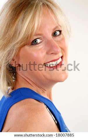 Beautiful Blonde 40 Year Old Woman Stock Photo 8056909 - Shutterstock