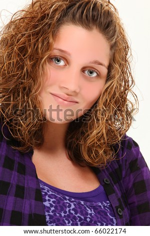 Beautiful 13 Year Old Teen Girl Stock Photo 66022174 - Shutterstock