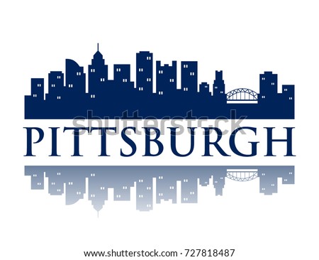 Download Pittsburgh City Skyline Logo Template Stock Vector ...