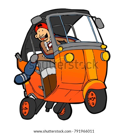 Rickshaw Stock Images, Royalty-Free Images & Vectors | Shutterstock