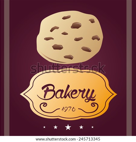 Vector Vintage Styled Cookies Poster Stock Vector 145265230 - Shutterstock