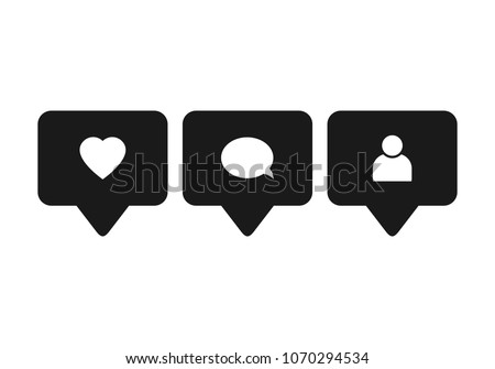 Like Icon Vector Comment Icon Vector Stock Vector ... - 450 x 335 jpeg 21kB