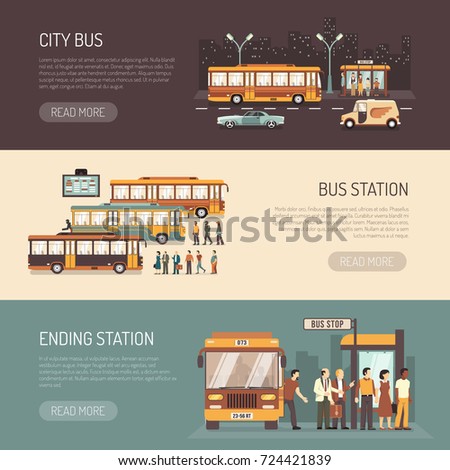 People Getting On Bus Shelter Stop Stock Vector 458461396 - Shutterstock