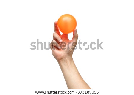 Hand Holding Ball Stock Images, Royalty-Free Images & Vectors ...