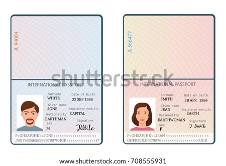 Passport Stock Vectors, Images & Vector Art | Shutterstock