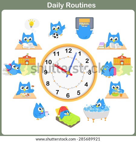 Daily Routine Imá...