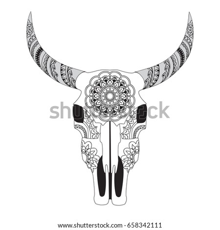 mandala coloring pages for adults skull - photo #17