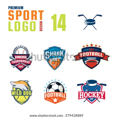 Tennis Logo American Logo Sport Stock Vector 332711537 - Shutterstock