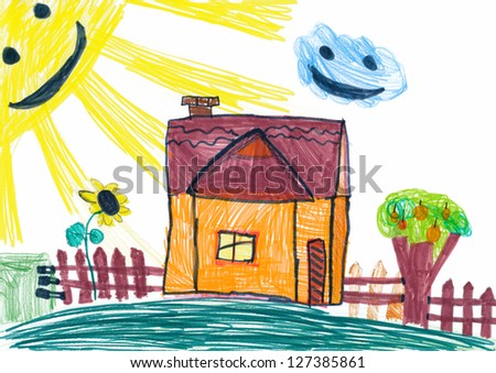 Crayon Drawing Stock Photos, Images, & Pictures | Shutterstock