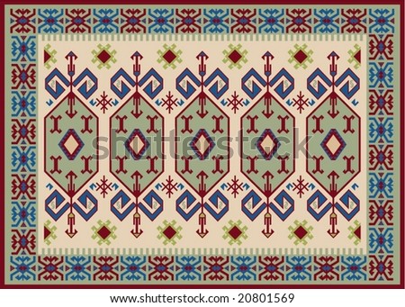 Traditional Turkish Carpet Stock Vector Royalty Free 20801569 Traditional Turkish Carpet Stock Vector Royalty Free 20801569