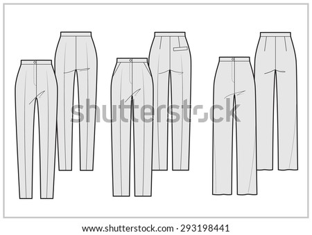 Woman Knitwear Stock Vectors & Vector Clip Art | Shutterstock