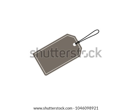 hang tag price vector design template stock vector 1046098921 hang tag design template