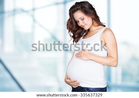 Pregnant.
