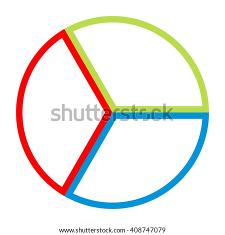 3 circle into vector divided Royalty Stock & Images, Parts Equal Free Vectors Images