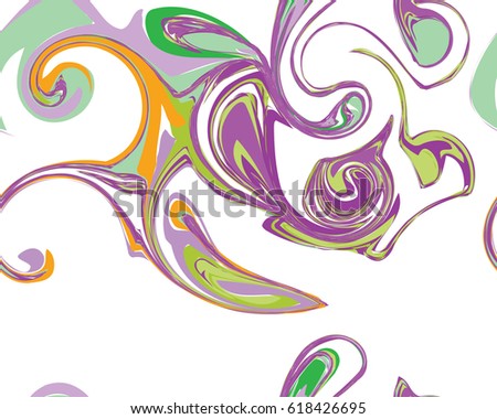 Mardi Gras seamless line marble pattern, Vector illustration. Ideal for wallpaper, patterns, web page background, textiles, holiday greeting cards.
