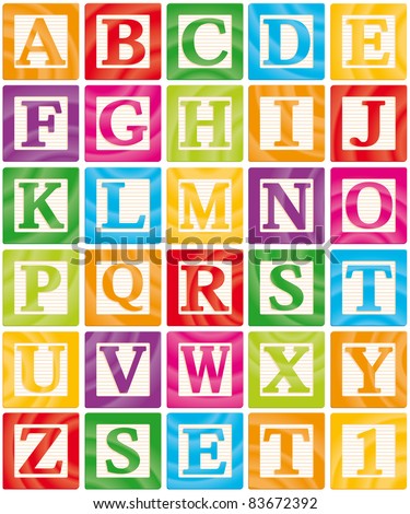 Alphabet blocks Stock Photos, Images, & Pictures | Shutterstock