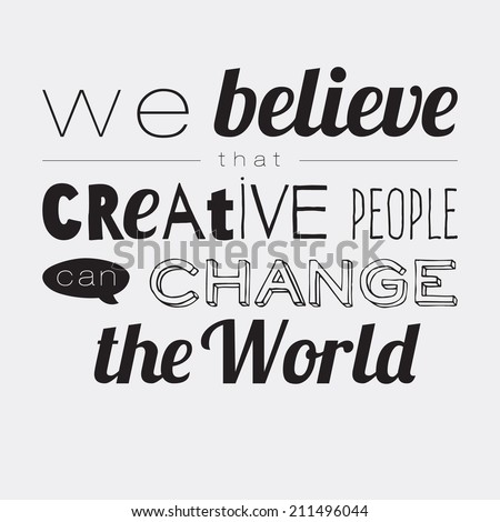 Inspiration changing the world essays